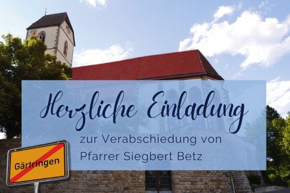Einladung Verabschiedung Pfarrer Betz